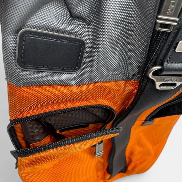 Tumi Alpha Bravo Monterey Sling Gray Orange One Size 22318goh Bag Backpack - Picture 13 of 14